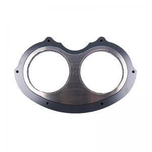Wet diamond polishing pads for granite