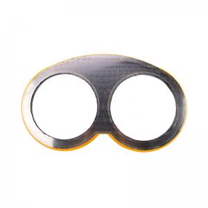 Wet diamond polishing pads for granite