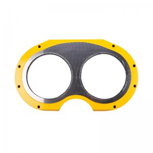 Wet diamond polishing pads for granite