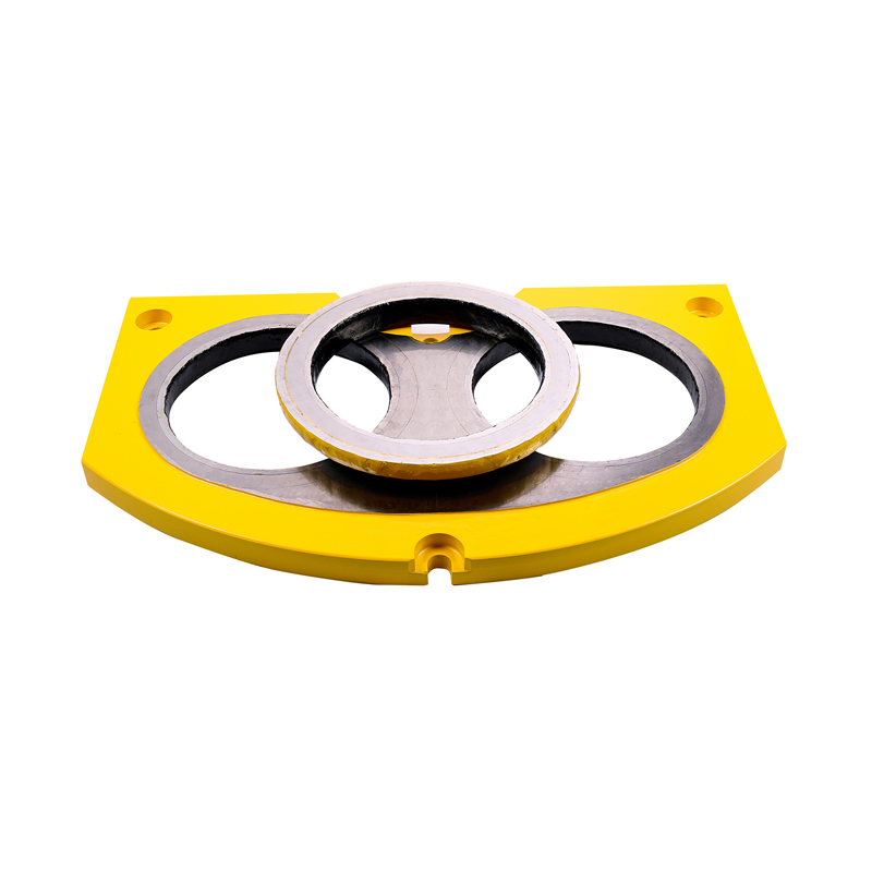 CIFA  wear plate and cutting ring DN200